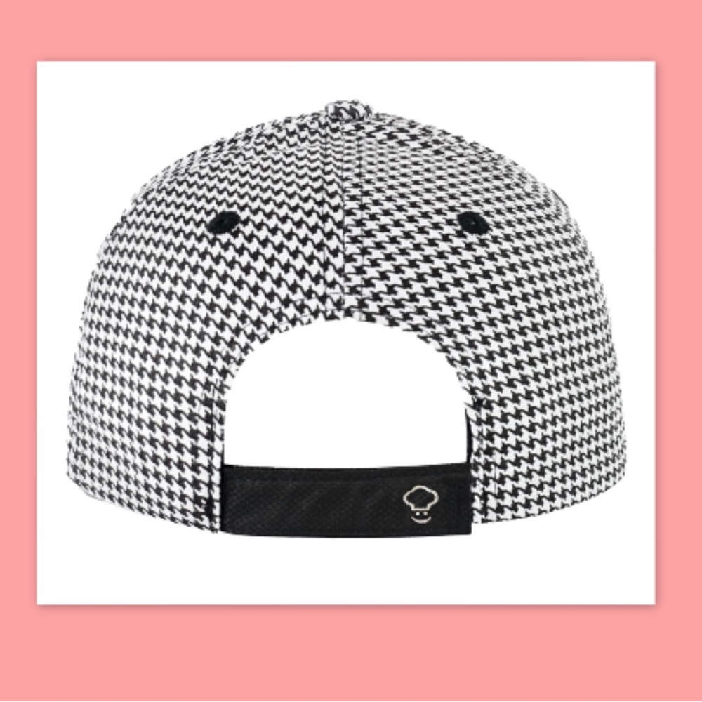 Happy Chef Classic Houndstooth Cap - Picture 4 of 6